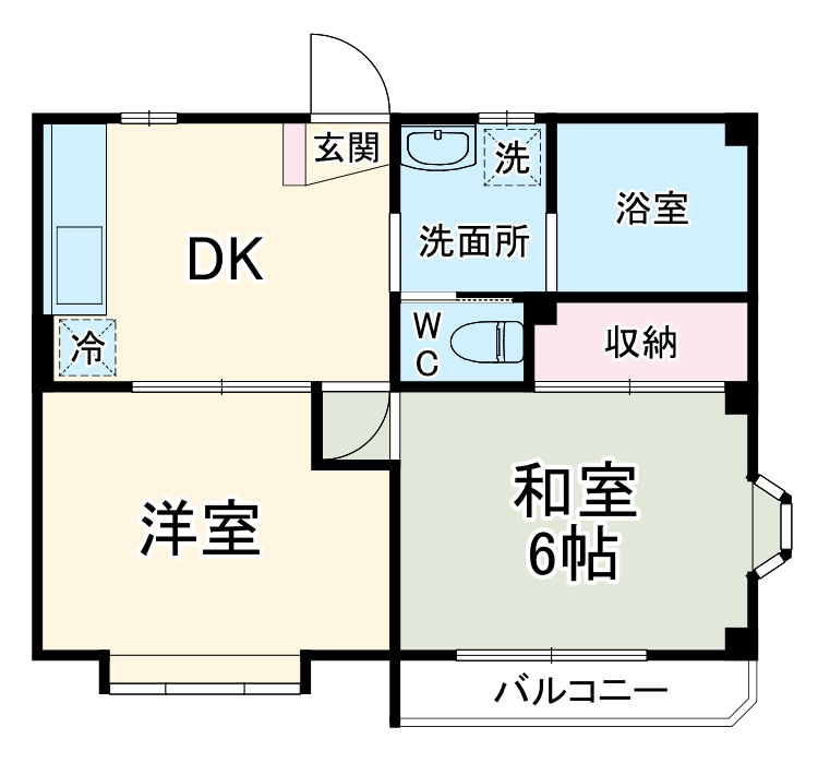 パストラルの間取り