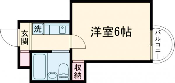 サンシティ稲田堤第5の間取り