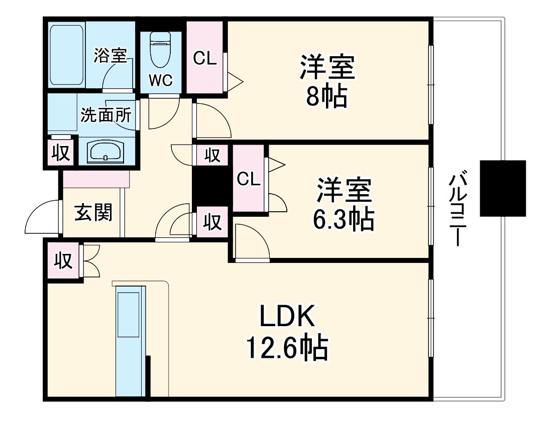 D'sTowerの間取り