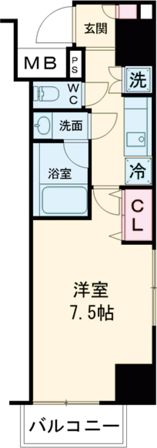 メイクスデザイン町屋の間取り
