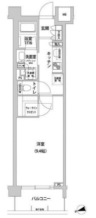 コンフォリア目黒青葉台の間取り