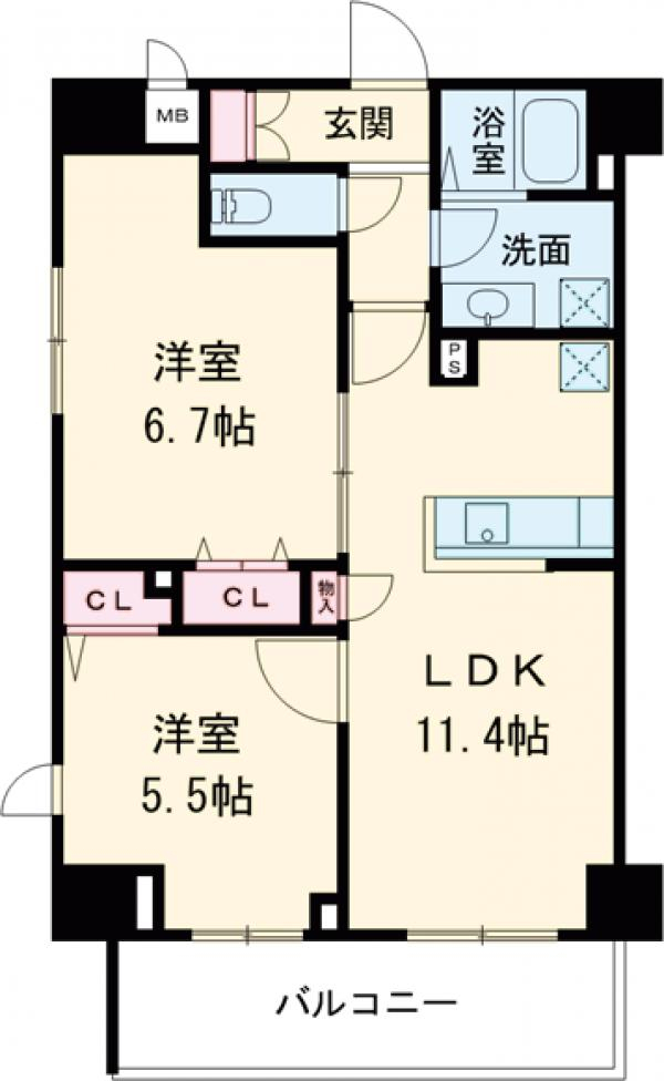 シルフィッドの間取り