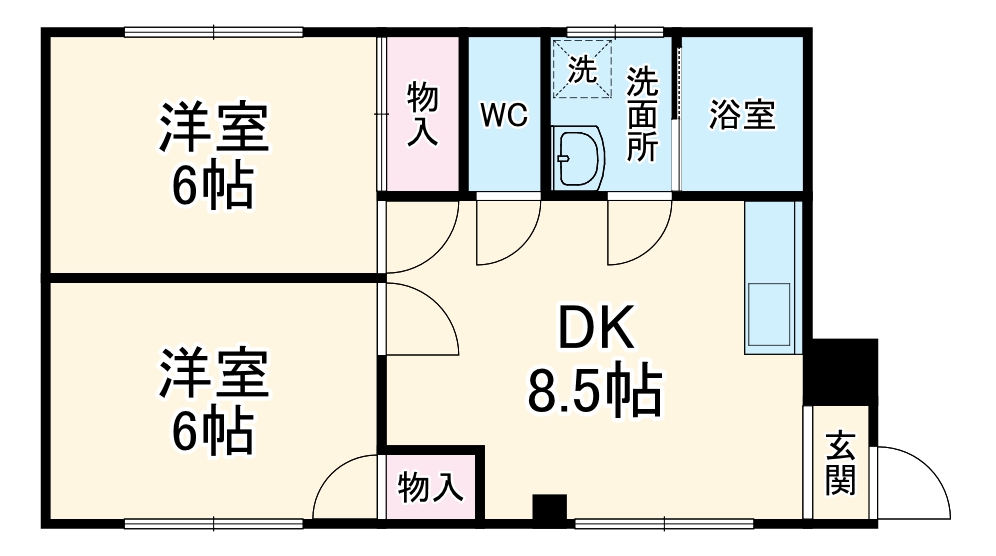 アーバン浦安の間取り