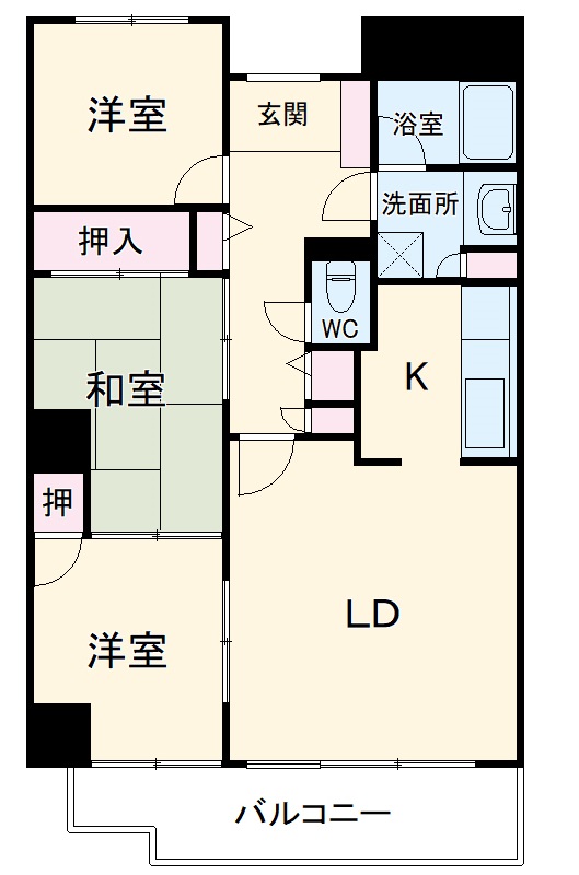 シティパーク津田沼の間取り