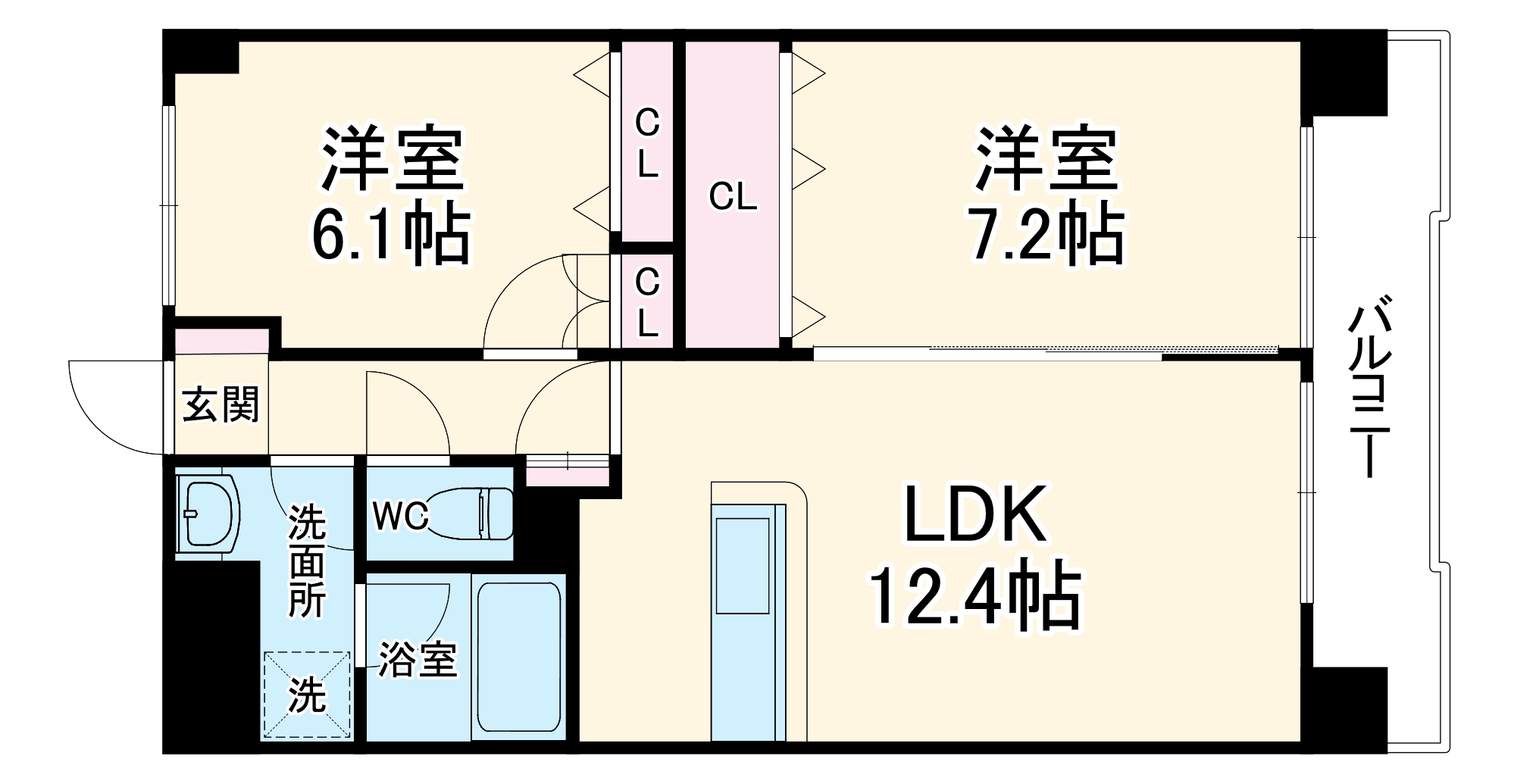 プログレス の間取り