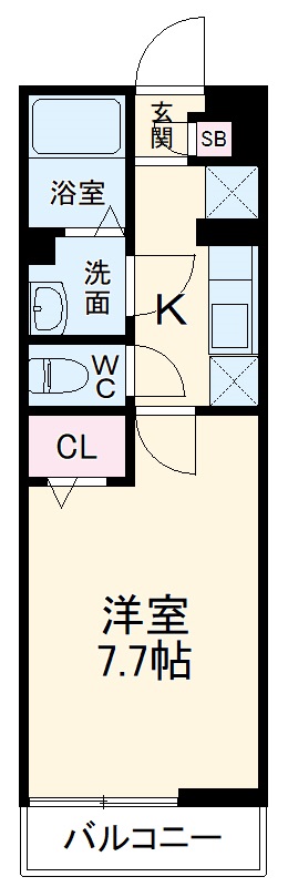 リブリ・習志野鷺沼の間取り