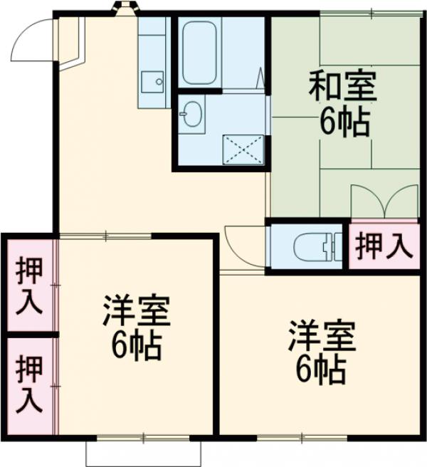 メゾン西瑞江の間取り