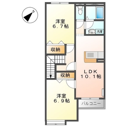 エスカーザの間取り