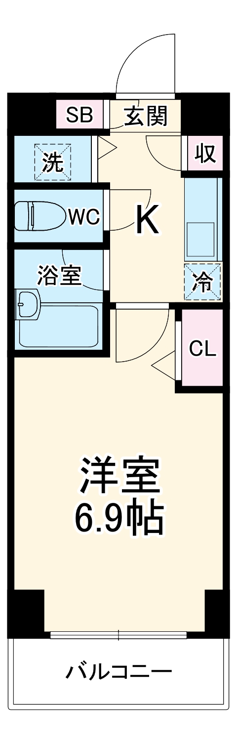 ドゥーエ浦安の間取り