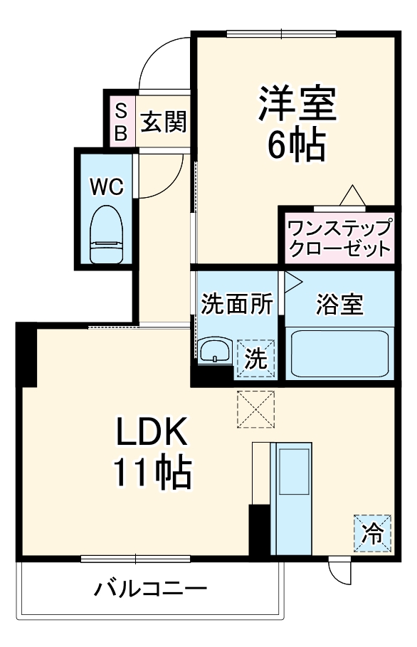 1/3 間取