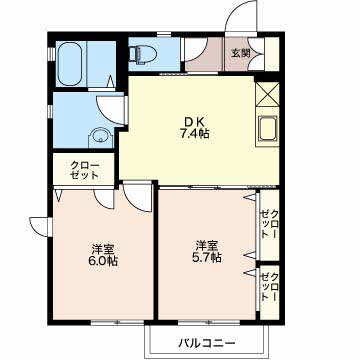 ザシャープの間取り