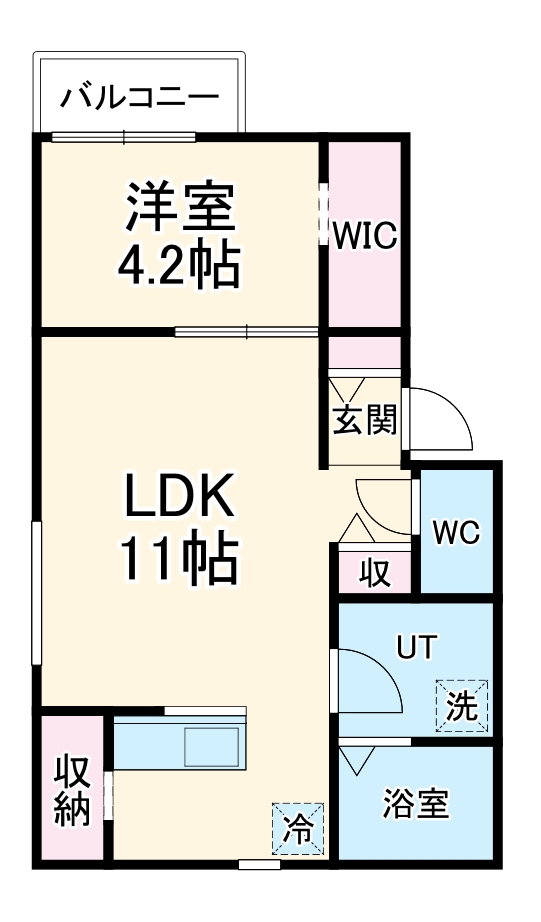 スクエア港北の間取り