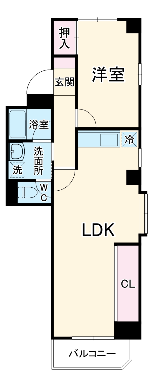 エールメゾン美浜の間取り
