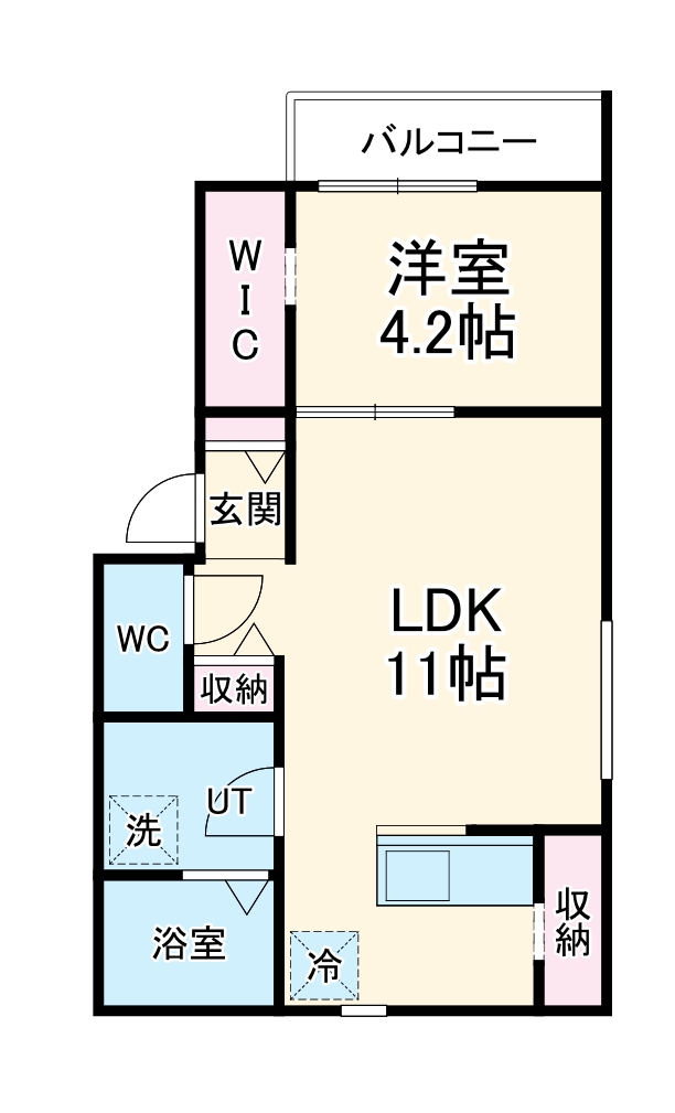 スクエア港北の間取り