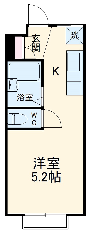 セストエール浦和の間取り