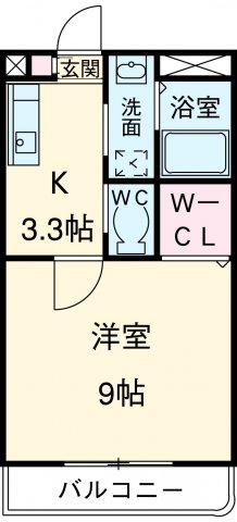 サンメゾン弘栄の間取り
