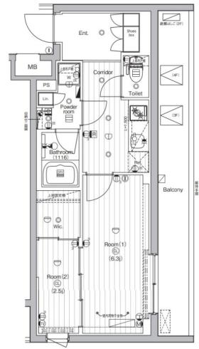 CREATIF世田谷の間取り