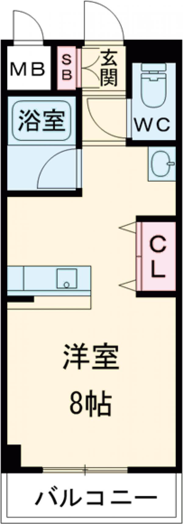 ヴィラ・シャンティーの間取り