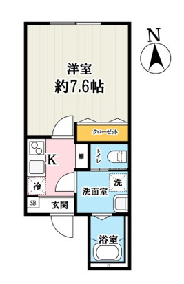 キャメル小手指2の間取り