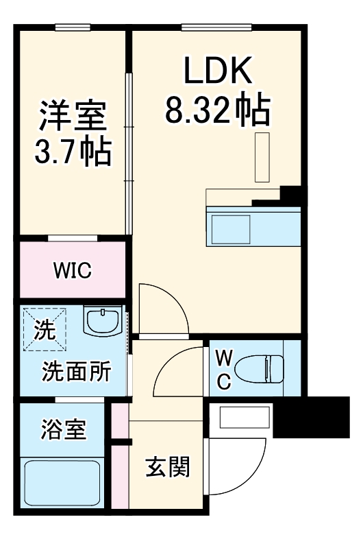 LEGALAND福島Northの間取り
