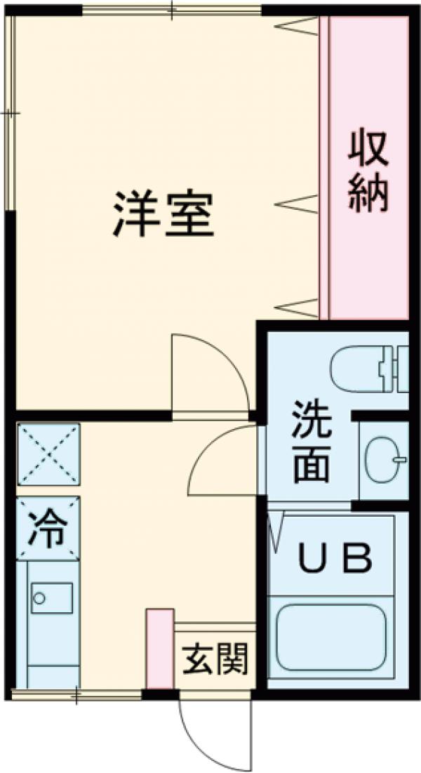 三養ハイツの間取り