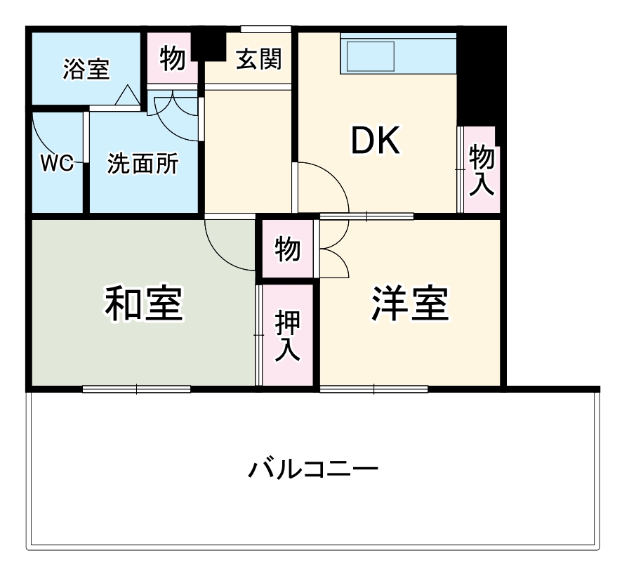 ヴィラグレイスの間取り