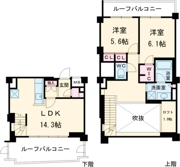 2/4 間取