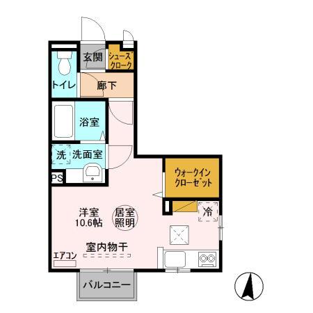 グランマーレ Sの間取り