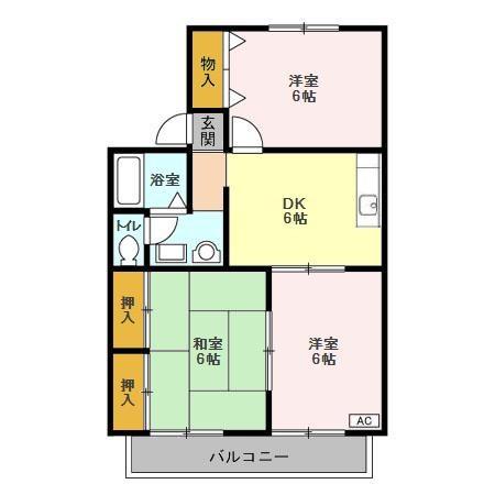 フォーリッジ　Ｂの間取り