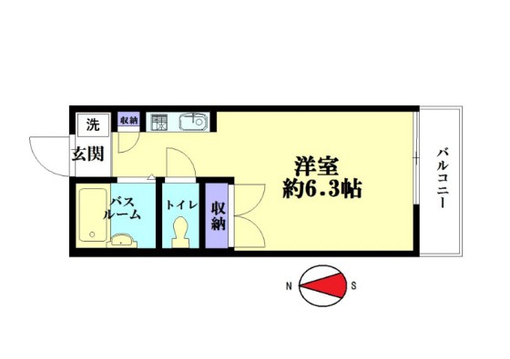 トトロの森Ⅰの間取り