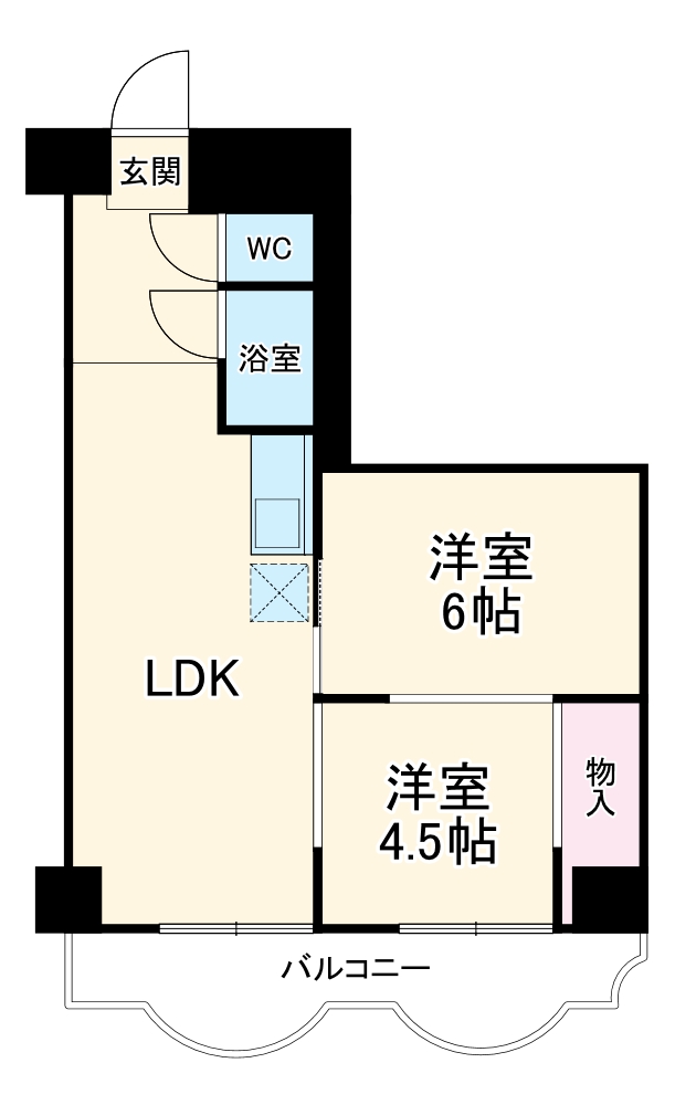 メゾンブランカの間取り