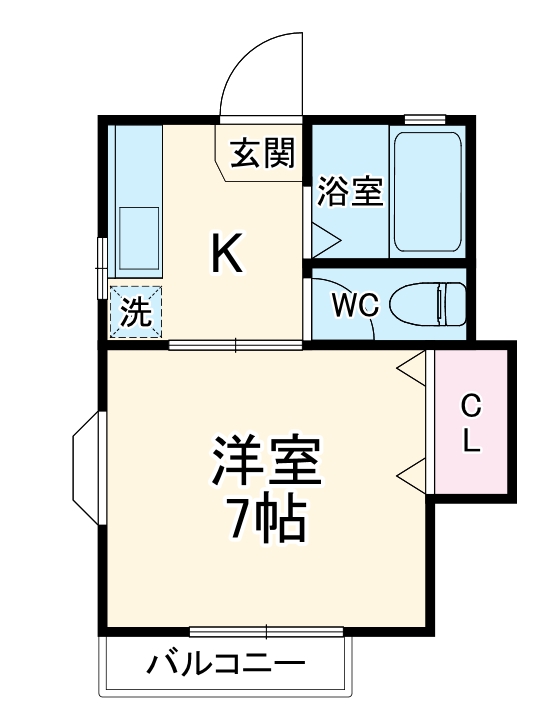 キティハウスの間取り