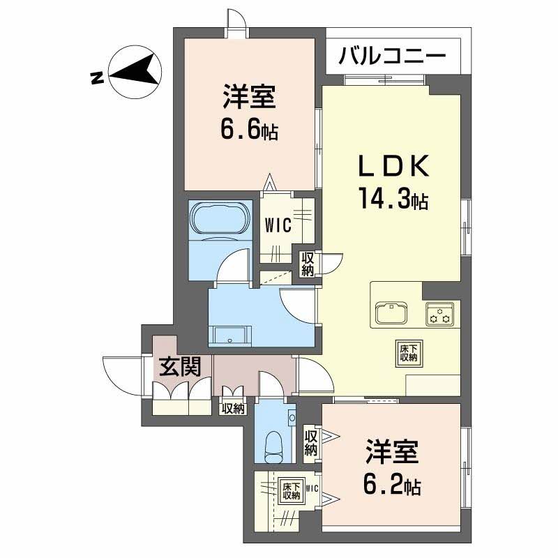 Forenaの間取り