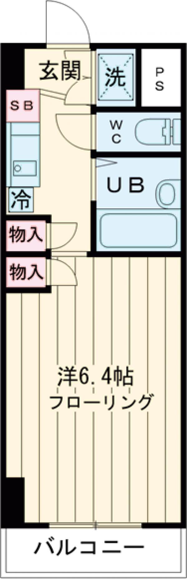 クレスト下北沢の間取り