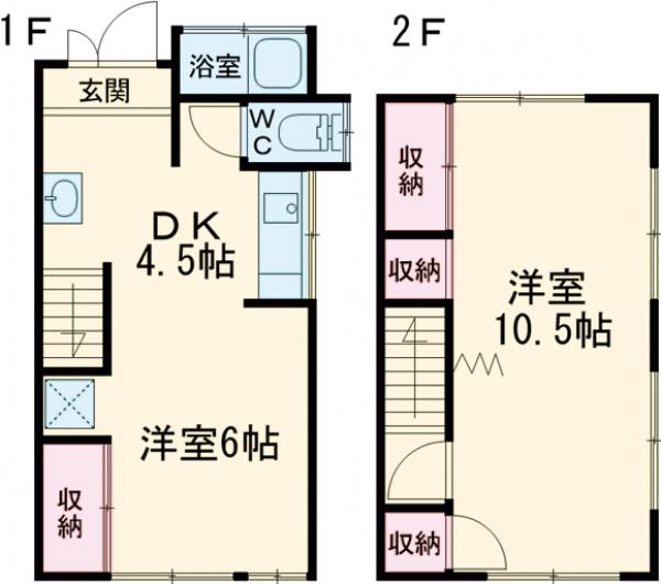 東京都葛飾区東立石１－１５－６戸建の間取り