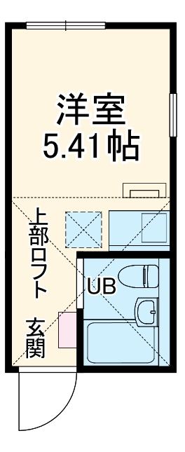 ユナイト和田町スウィーツアンサンブルの間取り