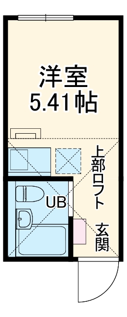 ユナイト和田町スウィーツアンサンブルの間取り