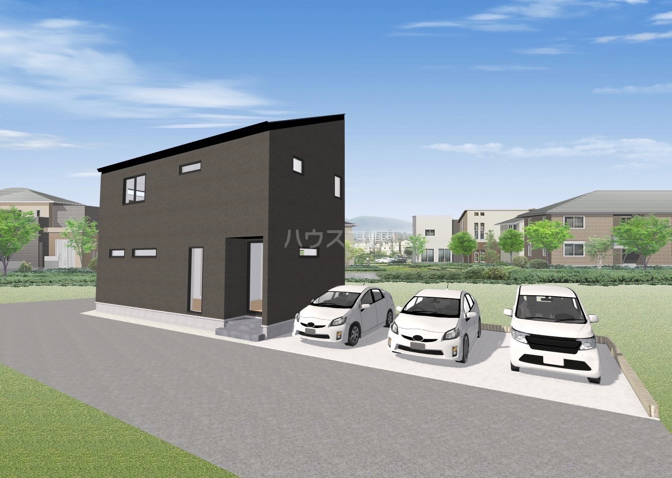 2/8 駐車場