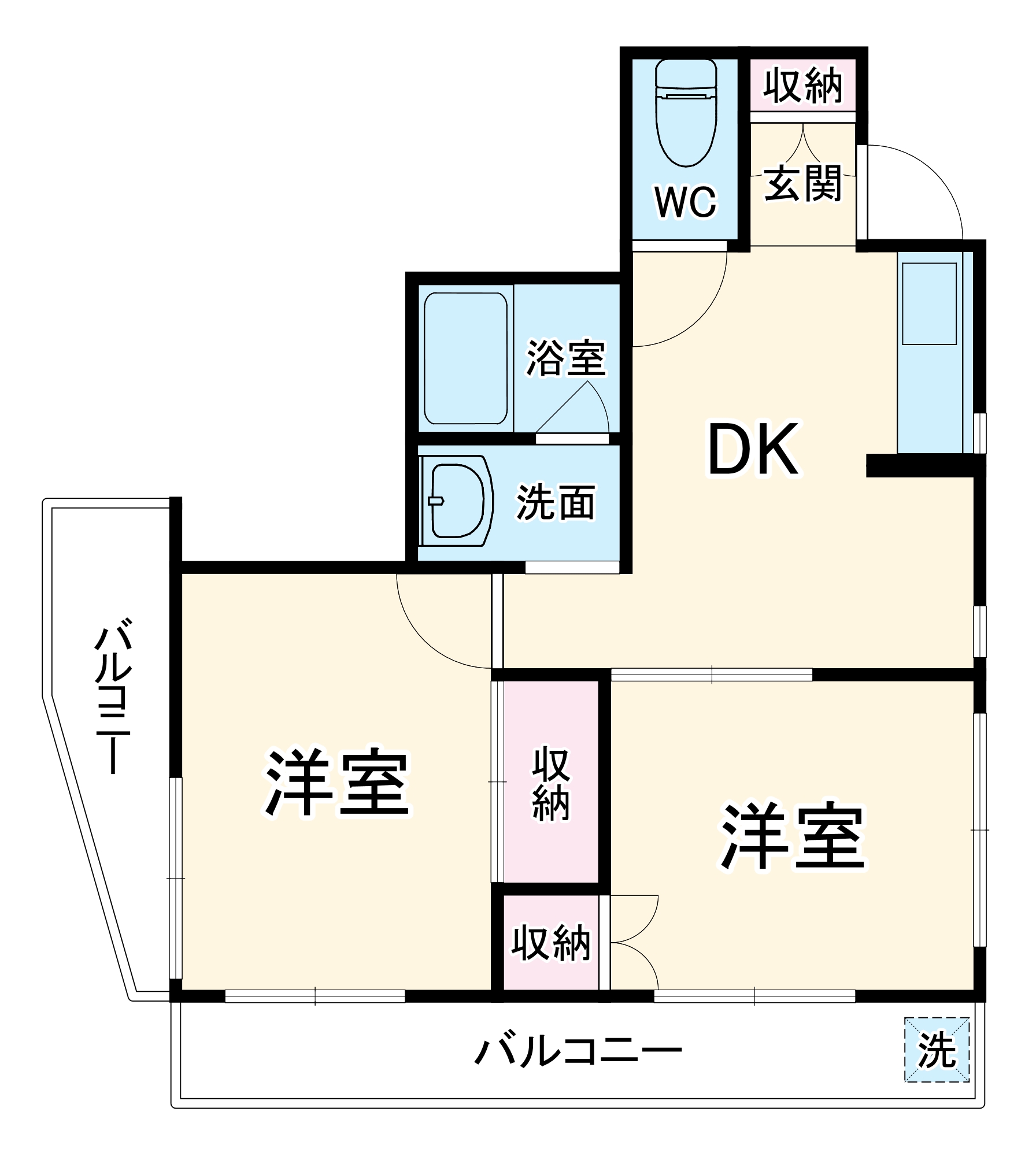 S.I.弘明寺の間取り