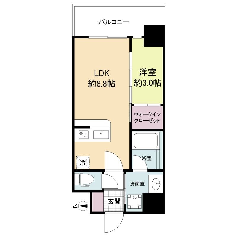 セレニテ新大阪グランデ シュッドの間取り