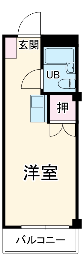 サンアベニュー小手指南の間取り