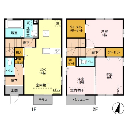 2/30 間取