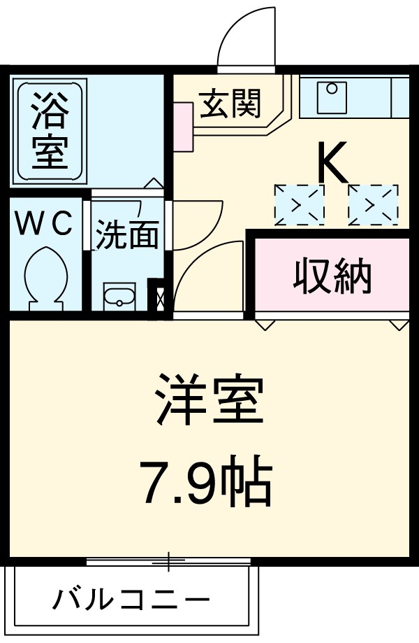 セレナアケボノの間取り