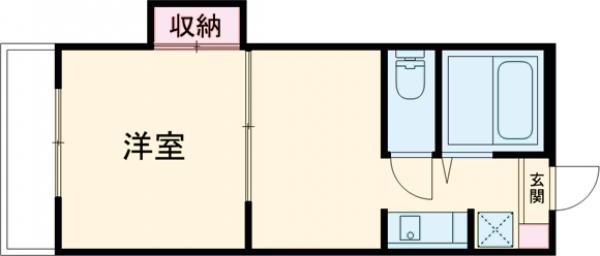 Requie紫竹の間取り