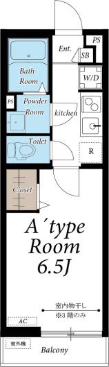 リブリ・習志野大久保の間取り
