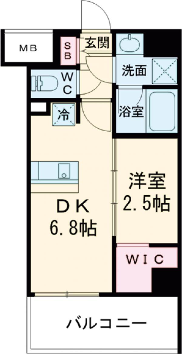 2/3 間取