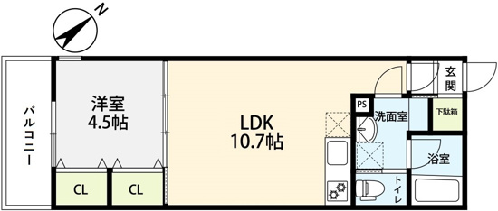 グランフォート八潮の間取り