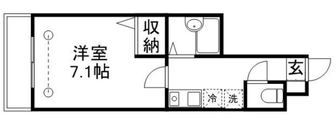 レーヴIの間取り