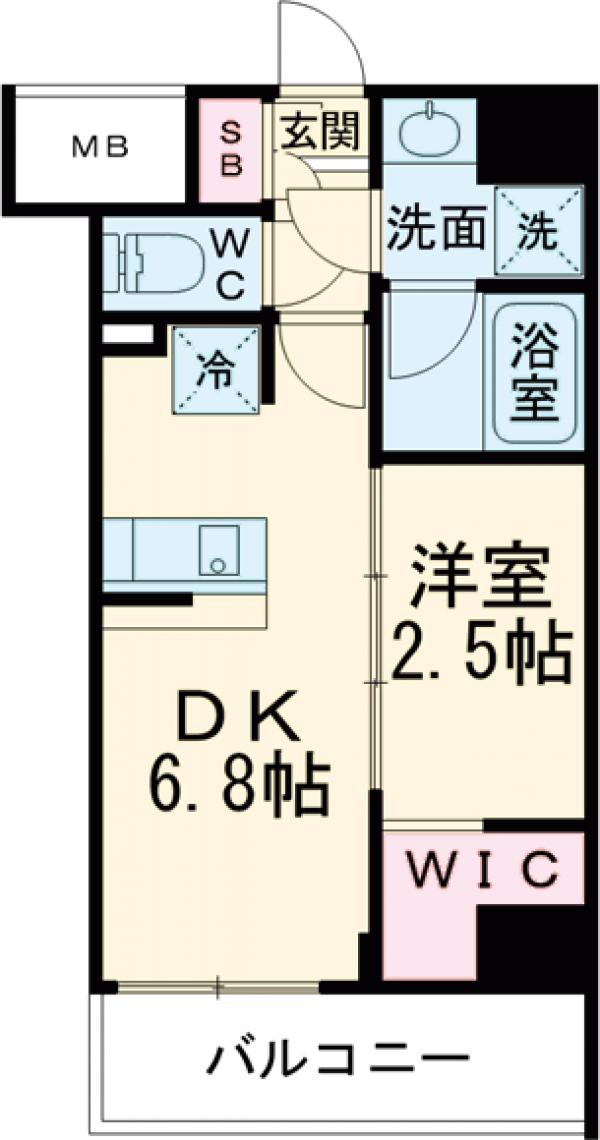 2/3 間取