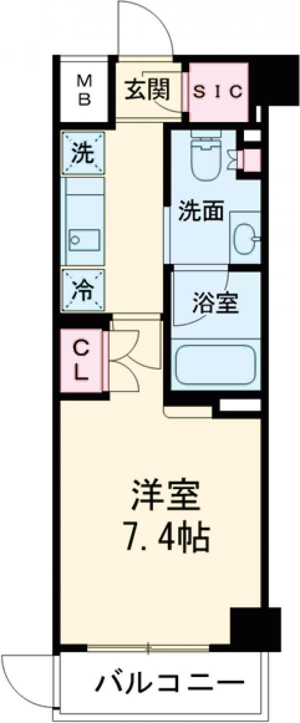 リコットハウス中野新橋の間取り
